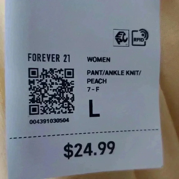 F21 Ankle knit joggers - Picture 4 of 5